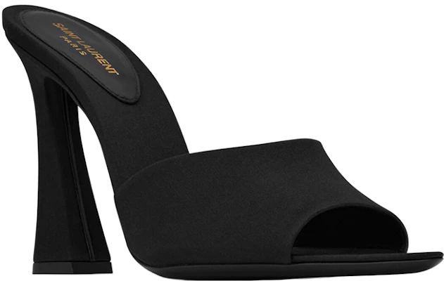 (Women) Saint Laurent Satin Sandal 'Black' 7315651UU001000 Lookbook (Women) Saint Laurent Satin Sandal 'Black' 7315651UU001000