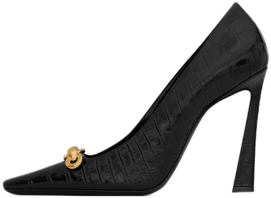(W) Saint Laurent Severine 'Hitam Croc-Embossed' 7165722YZKK1000 Buy (W) Saint Laurent Severine 'Hitam Croc-Embossed' 7165722YZKK1000