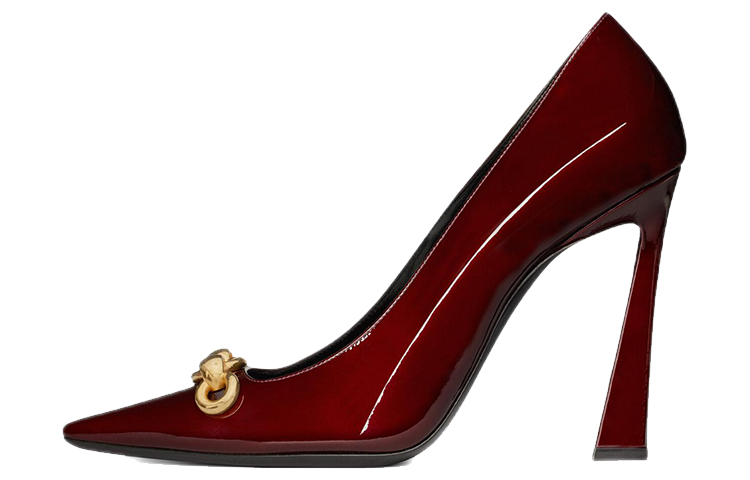 (Women) Saint Laurent Severine 'Red Patent Leather' 716572AAAPK6012
