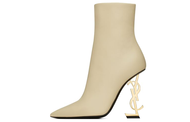 (W) Saint Laurent Short Boot 11cm 'Black CMFT Fashion'