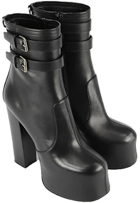 (W) Saint Laurent Bottines Courtes ''Boucle Mode Noire'' 6876511Y8001000 Order (W) Saint Laurent Bottines Courtes ''Boucle Mode Noire'' 6876511Y8001000