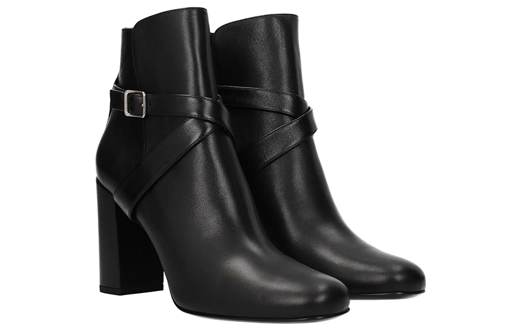 (W) Saint Laurent Short Boot 'Black Leather' 圖 2