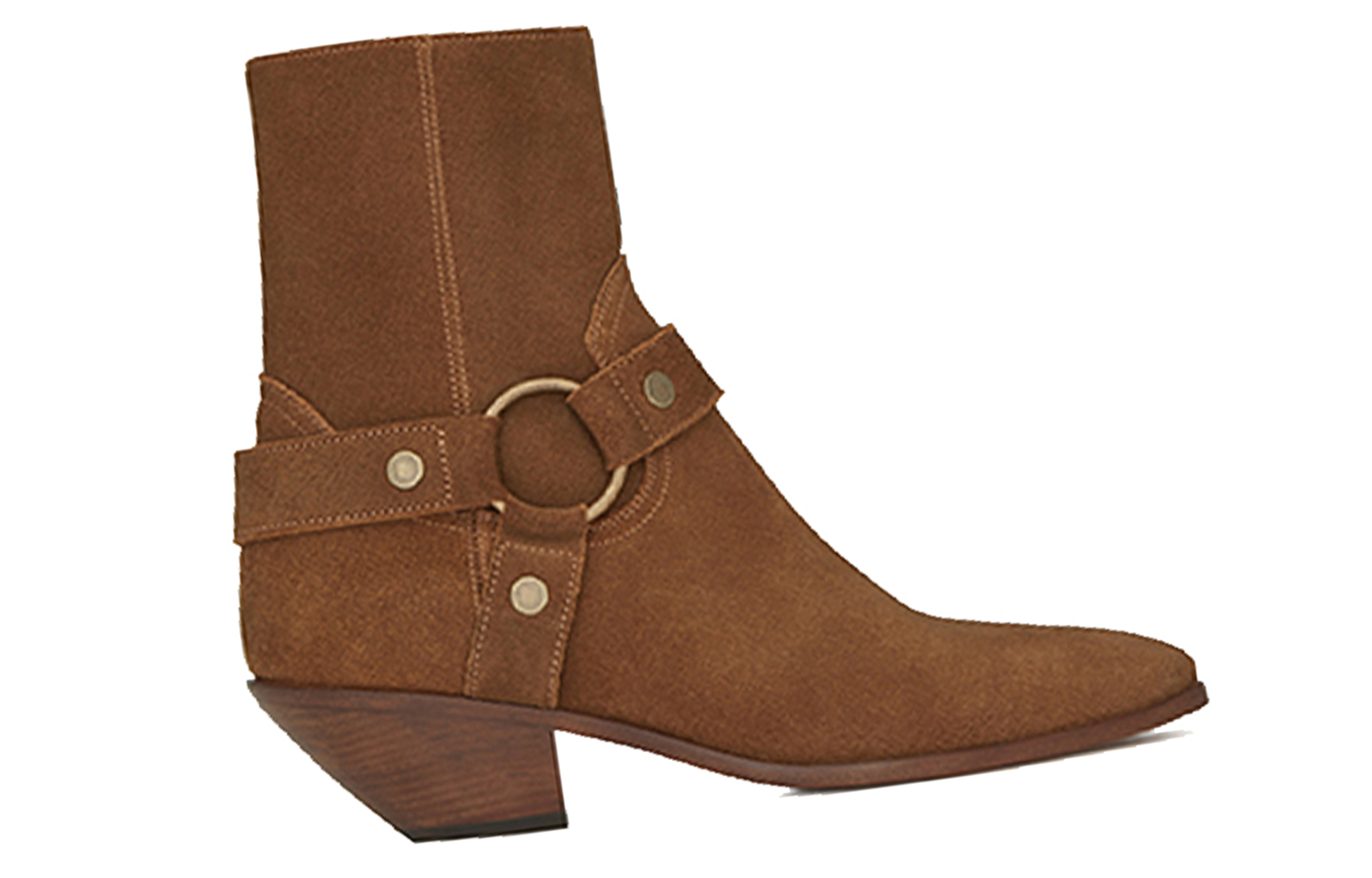 (W) Saint Laurent Short Boot 'Brown Suede' 圖 3