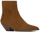 Lookbook (W) Saint Laurent Stivaletti Corti ''Marrone Scamosciato'' 6502701NZ002635