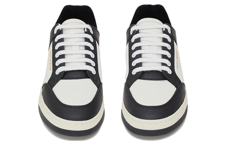 Lookbook (W) 圣罗兰 SL-61 低帮 '白黑' 713602-AAAWR-9063