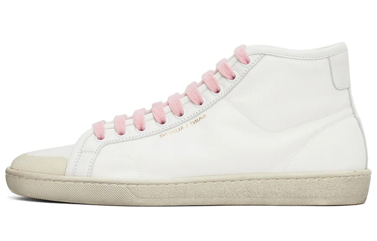 (Women) Saint Laurent SL/39 'Classic Court Low-Top White' 212418M236013