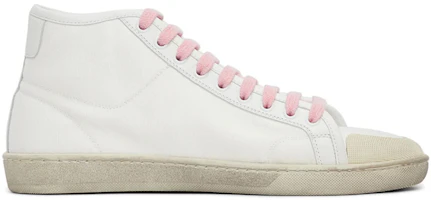 Order SAINT LAURENT 宮廷經典SL/39 潮流百搭 低筒運動板鞋 女款 白色