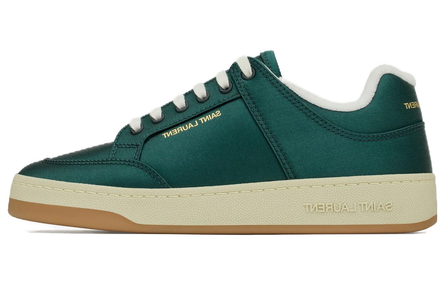 (Women) Saint Laurent SL/61 'Green Beige Satin' 7632529QN003018