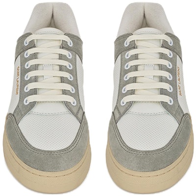 (Women) Saint Laurent SL/61 Low Top 'Grey White' 713602AAB3G9078 Lookbook (Women) Saint Laurent SL/61 Low Top 'Grey White' 713602AAB3G9078