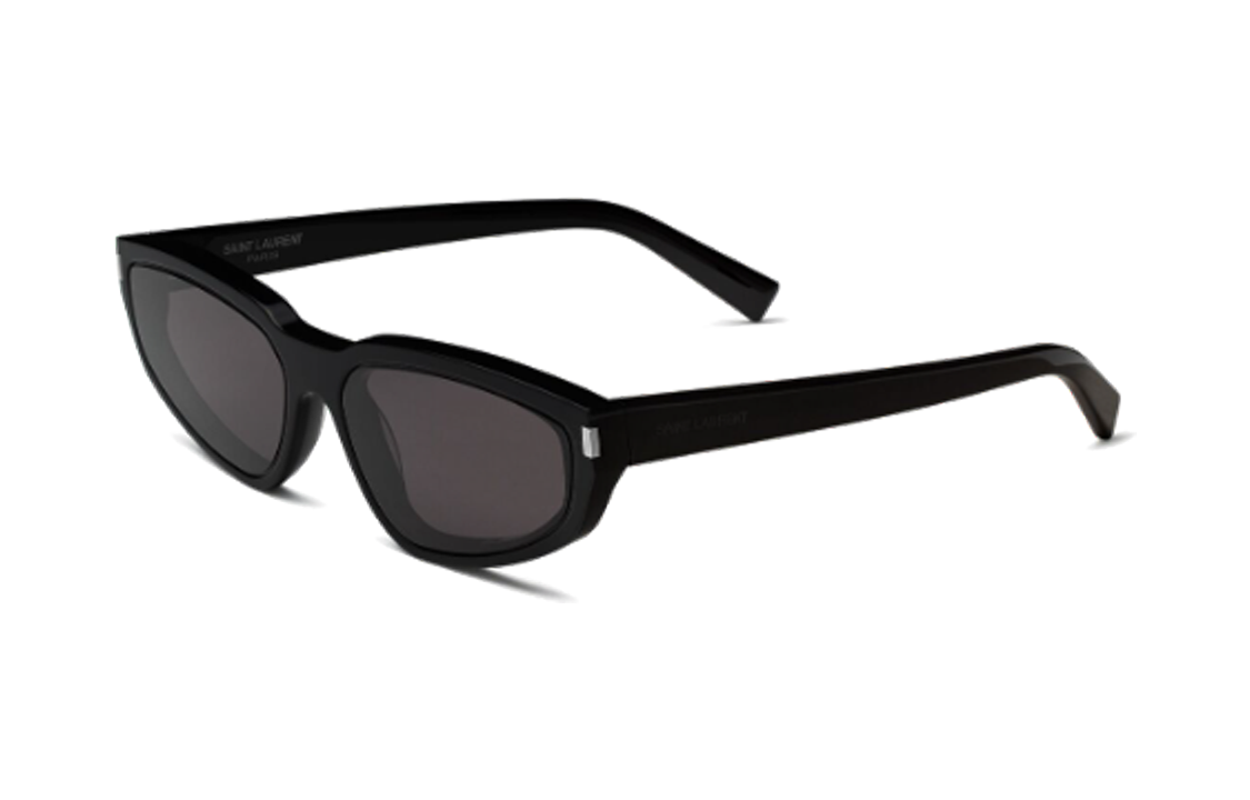 (Women) Saint Laurent SL 634 NOVA Irregular Black Acetate  Sunglasses 758461y99561000