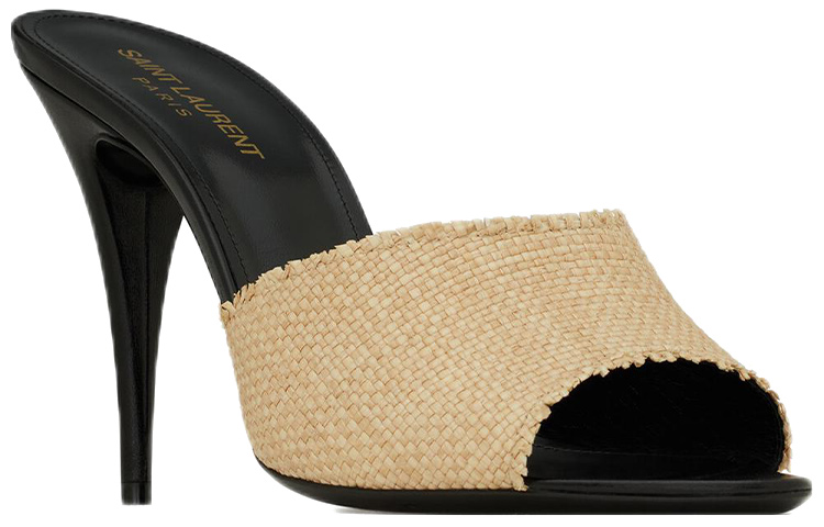 Order (Women) Saint Laurent Slide Sandal 'Beige' 687675AAAJW2631