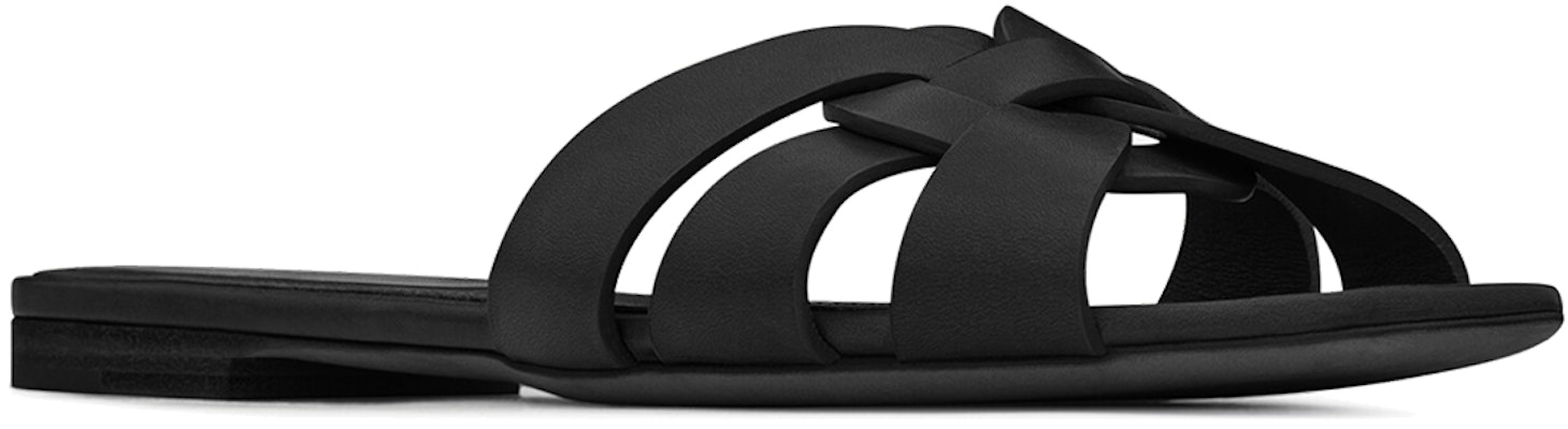 (W) 圣罗兰拖鞋凉鞋「黑色」 571952BDA001000 Order (W) 圣罗兰拖鞋凉鞋「黑色」 571952BDA001000