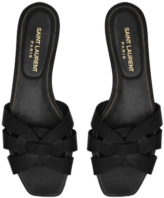 (W) 圣罗兰拖鞋凉鞋「黑色」 571952BDA001000 Shop (W) 圣罗兰拖鞋凉鞋「黑色」 571952BDA001000