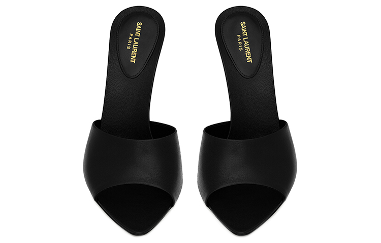 Shop (Women) Saint Laurent Slide Sandal 'Black' 731579AAAKZ1000