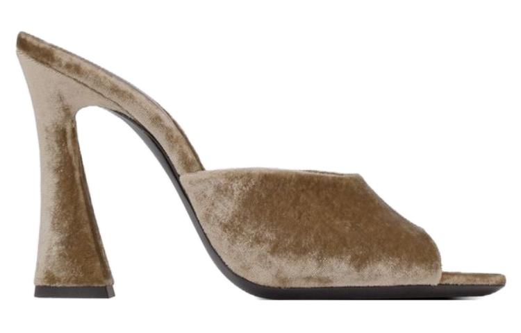 Order (W) Saint Laurent Slide Sandale ''Braun'' 766825AABS31537