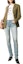 Lookbook (Women) SAINT LAURENT Slim Fit Solid Blue Denim Jeans 578939YC5074503