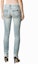 Shop (Women) SAINT LAURENT Slim Fit Solid Blue Denim Jeans 578939YC5074503