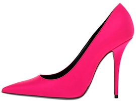 (Women) Saint Laurent Slip-On High Heels 'Purple Red' 7112641UU005606 (Women) Saint Laurent Slip-On High Heels 'Purple Red' 7112641UU005606