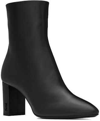 (Women) Saint Laurent Smooth Leather Block Heel Ankle Boots 'Black' 5293500RRVV1000 Lookbook (Women) Saint Laurent Smooth Leather Block Heel Ankle Boots 'Black' 5293500RRVV1000