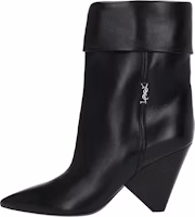 (Women) Saint Laurent Smooth Leather Boots 'Silver Logo Black' 678534AAABA1000 (Women) Saint Laurent Smooth Leather Boots 'Silver Logo Black' 678534AAABA1000