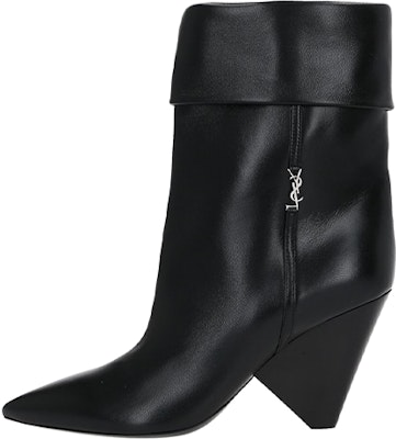 (Women) Saint Laurent Smooth Leather Boots 'Silver Logo Black' 678534AAABA1000 Buy (Women) Saint Laurent Smooth Leather Boots 'Silver Logo Black' 678534AAABA1000