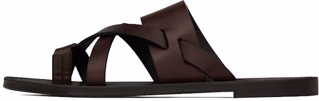 (Women) Saint Laurent Smooth Leather Sandals 'Brown' 671898DWE006023 (Women) Saint Laurent Smooth Leather Sandals 'Brown' 671898DWE006023