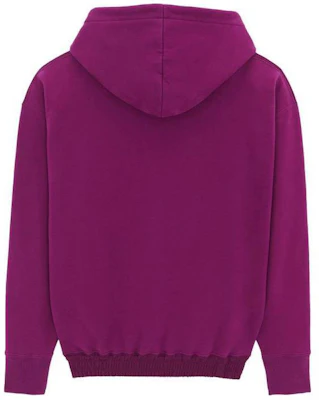 (Women) Saint Laurent Solid Color Hoodie in Purple Red 773358Y36SW5550 Lookbook (Women) Saint Laurent Solid Color Hoodie in Purple Red 773358Y36SW5550