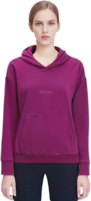 (Women) Saint Laurent Solid Color Hoodie in Purple Red 773358Y36SW5550 Shop (Women) Saint Laurent Solid Color Hoodie in Purple Red 773358Y36SW5550