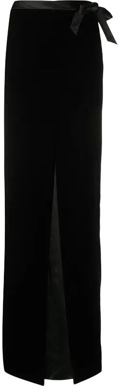 women-saint-laurent-solid-velvet-a-line-casual-maxi-skirt-627256-y525-r1000