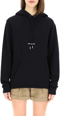 (W) 생로랑 SS21 블랙 코튼 테리 후디 464343YB2EZ1035 Shop (W) 생로랑 SS21 블랙 코튼 테리 후디 464343YB2EZ1035