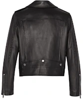 Lookbook (W) SAINT LAURENT SS21 黑色皮革機車夾克三口袋設計 481862Y5YA21000
