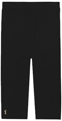 (W) SAINT LAURENT SS21 Celana Pendek Hitam Ribbed Stretch Biker. 669535Y75BE1000 Order (W) SAINT LAURENT SS21 Celana Pendek Hitam Ribbed Stretch Biker. 669535Y75BE1000