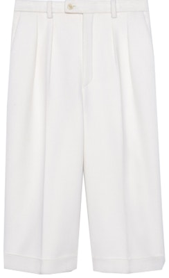 (W) SAINT LAURENT SS21 Seluar Pendek Flanel Putih Gaya Kasual. 640224Y3B459601 Order (W) SAINT LAURENT SS21 Seluar Pendek Flanel Putih Gaya Kasual. 640224Y3B459601