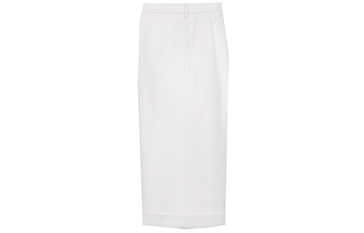 Lookbook (W) SAINT LAURENT SS21 Seluar Pendek Flanel Putih Gaya Kasual. 640224Y3B459601