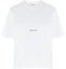 Buy (W) 圣罗兰 SS21 白色短袖Logo棉质女款T恤 460876YB2DQ9000