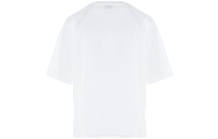 Lookbook (W) 圣罗兰 SS21 白色短袖Logo棉质女款T恤 460876YB2DQ9000