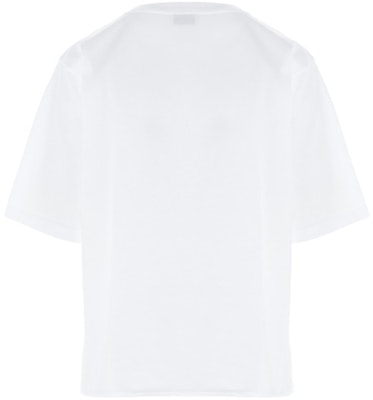 (W) 圣罗兰 SS21 白色短袖Logo棉质女款T恤 460876YB2DQ9000 Lookbook (W) 圣罗兰 SS21 白色短袖Logo棉质女款T恤 460876YB2DQ9000