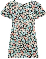 (Women) Saint Laurent SS21 Multicolor Black Short Sleeve Dress Women 647954Y5C611052 (Women) Saint Laurent SS21 Multicolor Black Short Sleeve Dress Women 647954Y5C611052