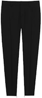(Women) SAINT LAURENT SS21 Slim-Fit Gabardine Trousers Black 531499Y404W1000 (Women) SAINT LAURENT SS21 Slim-Fit Gabardine Trousers Black 531499Y404W1000