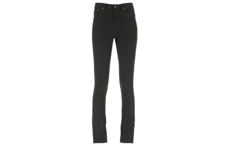 Order (Women) Saint Laurent SS21 Slim-Fit Stretch Jeans Black. 527379YO5001080