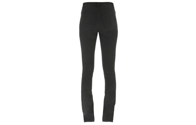 Lookbook (Women) Saint Laurent SS21 Slim-Fit Stretch Jeans Black. 527379YO5001080