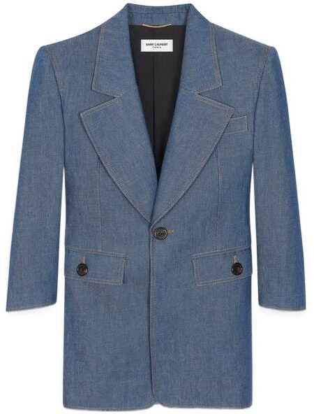 women-saint-laurent-ss-22-solid-color-denim-blazer-long-sleeve-dress-701057-y7-e314003
