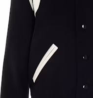 Sizing (W) SAINT LAURENT SS22 Teddy 飛行夾克 黑色 376283Y180W1900