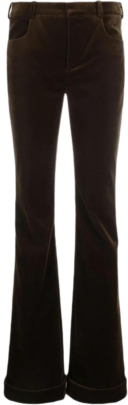 women-saint-laurent-ss-22-high-waist-velvet-flared-pants-brown-679953-y615-w2037