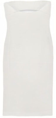(Women) Saint Laurent SS22 Solid Cut-Out Sleeveless Mini Dress Shell White 683227Y3E309935 Buy (Women) Saint Laurent SS22 Solid Cut-Out Sleeveless Mini Dress Shell White 683227Y3E309935