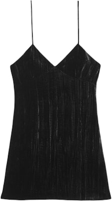 (W) SAINT LAURENT SS22 Gaun Tanpa Lengan Suede Hitam Wanita Strap Spaghetti 683136Y130R1000 Buy (W) SAINT LAURENT SS22 Gaun Tanpa Lengan Suede Hitam Wanita Strap Spaghetti 683136Y130R1000