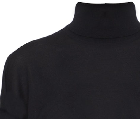 (Women) SAINT LAURENT SS23 Black High-Neck Long-Sleeve Sweater. 755010Y76GM1000 Purchase (Women) SAINT LAURENT SS23 Black High-Neck Long-Sleeve Sweater. 755010Y76GM1000