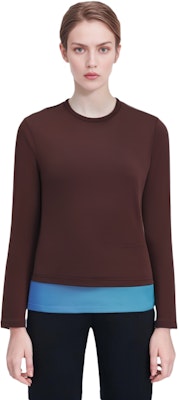 (W) SAINT LAURENT SS23 Burgundy Knitted Pullover Kaos Santai. 732931Y3G096440 Shop (W) SAINT LAURENT SS23 Burgundy Knitted Pullover Kaos Santai. 732931Y3G096440