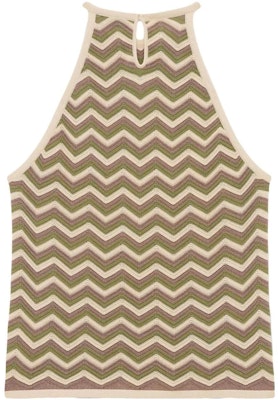 (W) サンローラン SS23 ヘリンボーンニットキャミソールタンクトップ レディース 732882Y75ZD8503 Lookbook (W) サンローラン SS23 ヘリンボーンニットキャミソールタンクトップ レディース 732882Y75ZD8503