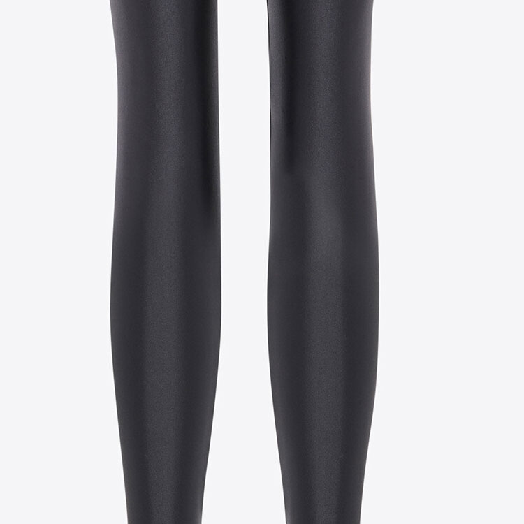 Cheap (W) サンローラン SS23 モノグラム ニット レギンス レディース ブラック 751725Y37LL1000